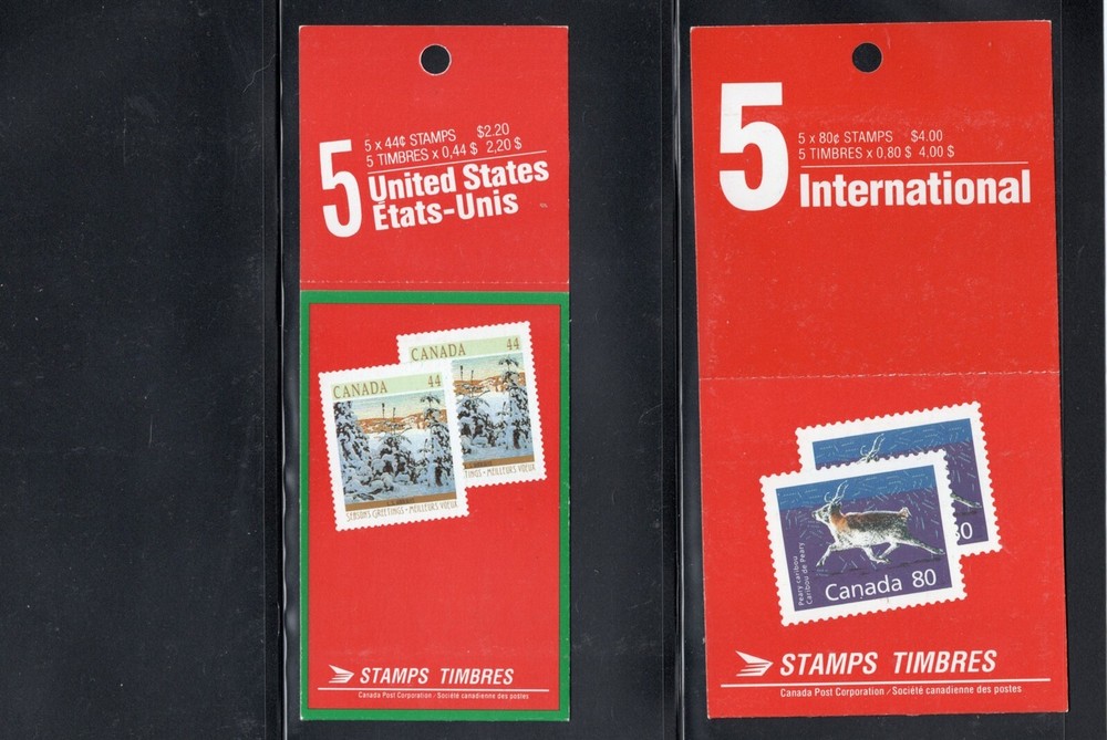 CANADA MINT NH STAMP COLLECTION COMPLETE BOOKLETS #1