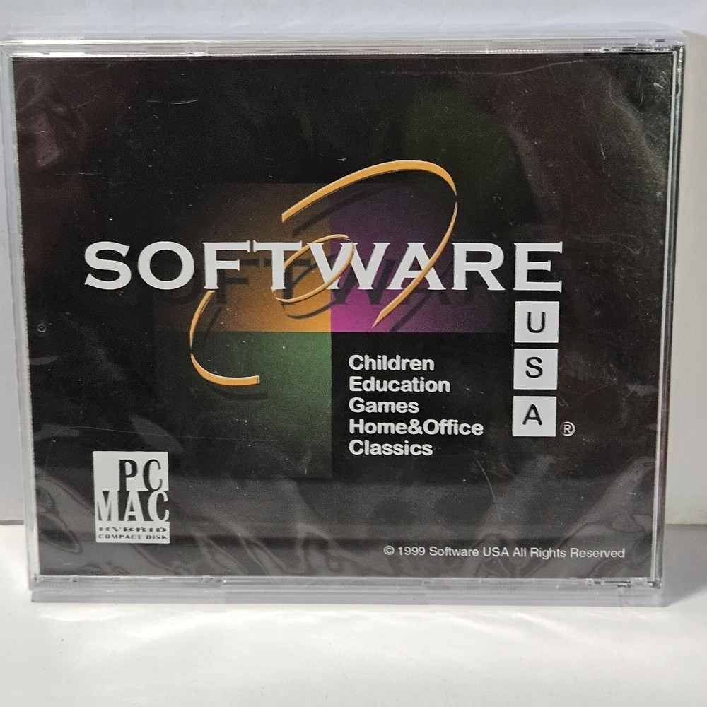 Software USA Volume 5.05 PC MAC Children Games Education Classics CD