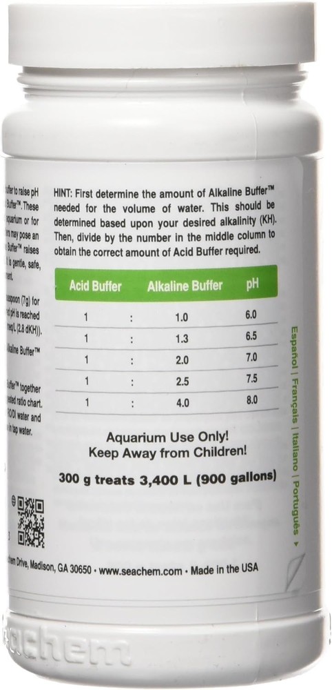 Gentle 300g Alkaline Buffer - Effective pH and Alkalinity Enhancer for Aquariums