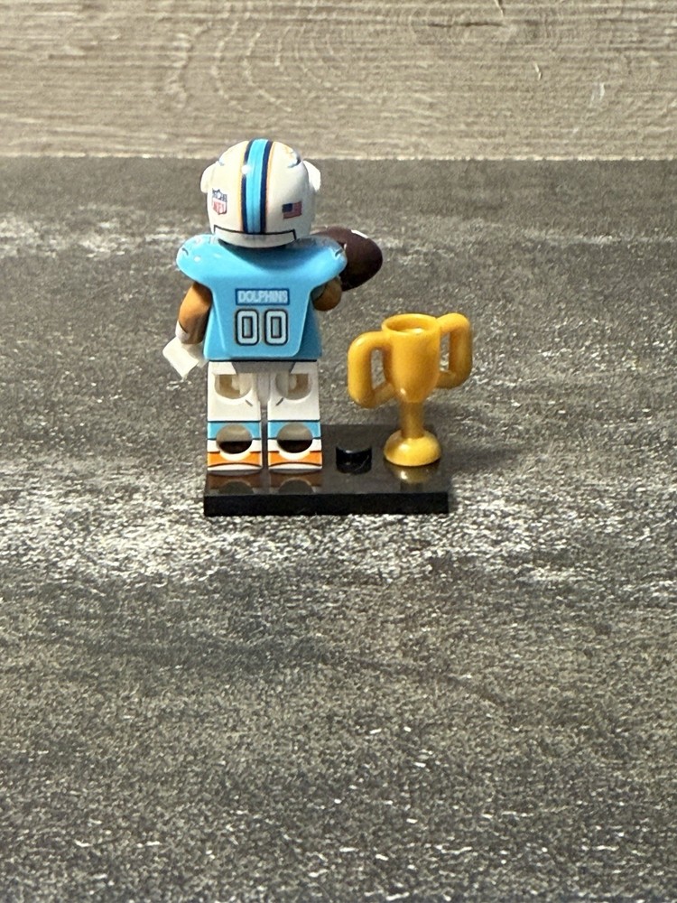 NFL Custom Minifigure Miami Dolphins