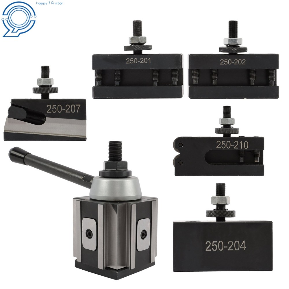 BXA Series Quick Change Tool Post 250-200 Set for Engine Lathe