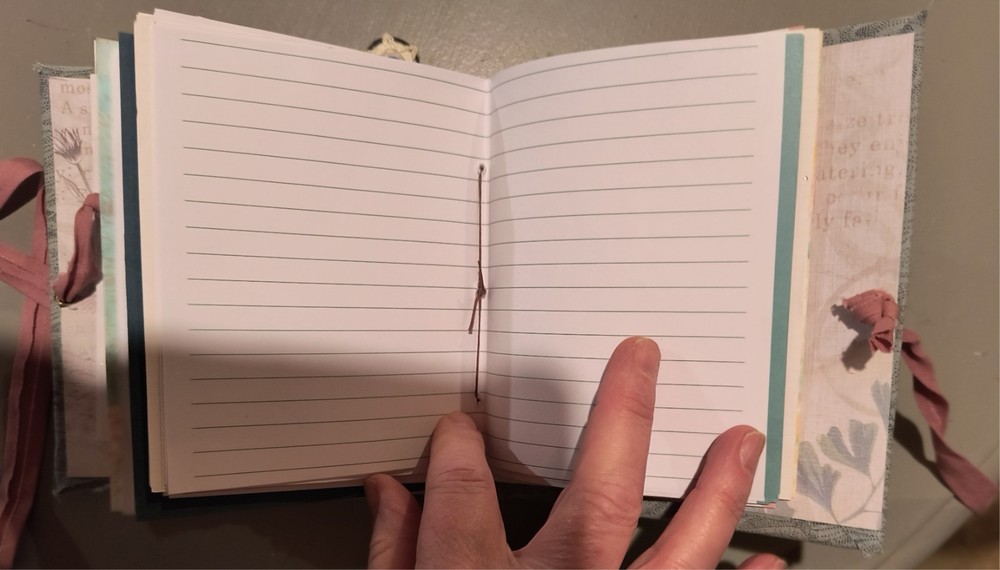 handmade little desk note pad