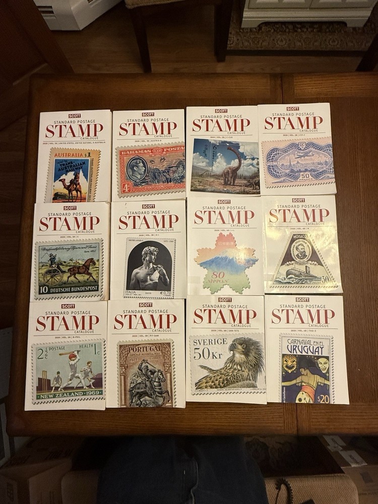 2020 Scott Standard Postage Stamp Catalogues Vol 1A-6B All 12 Volumes Complete