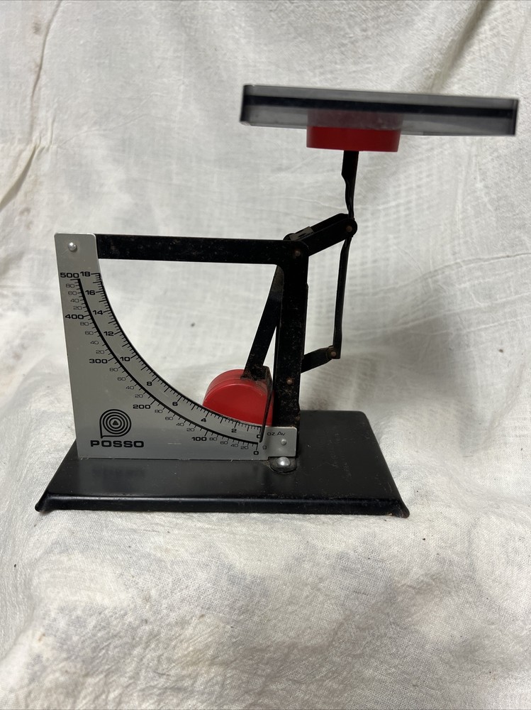 VINTAGE “POSSO”FRENCH LETTER SCALE 500 gr.