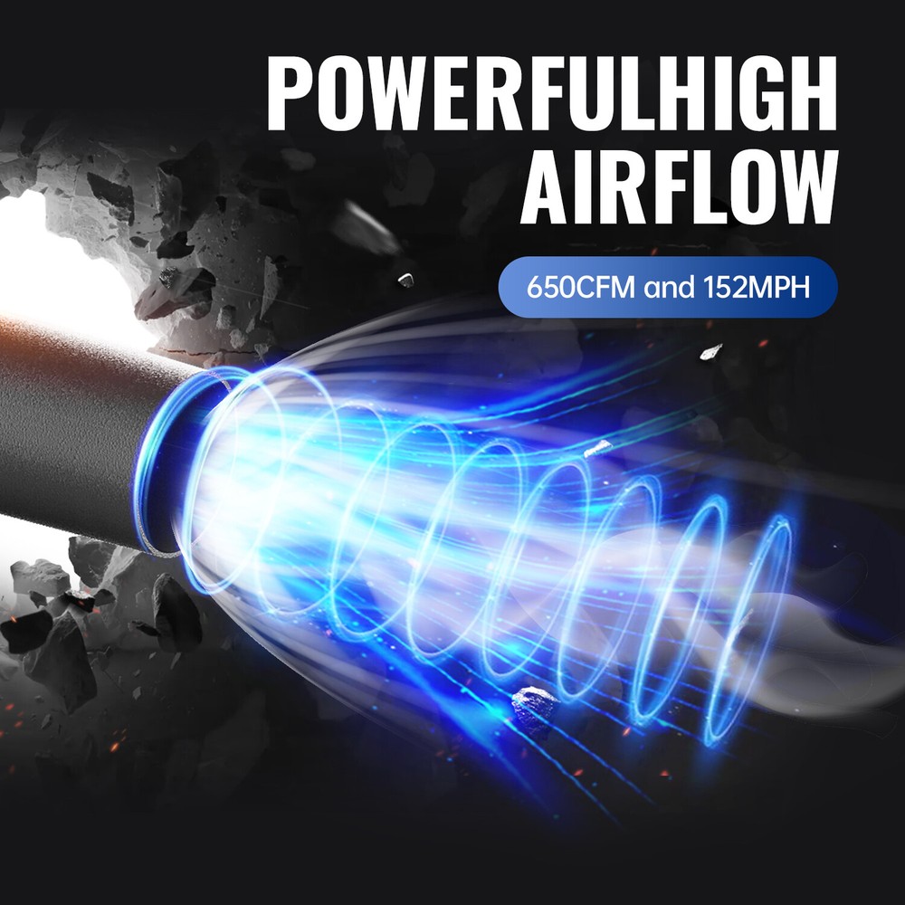 BADGER 2-Cycle Backpack Leaf Blower Gas Powered Lightweight