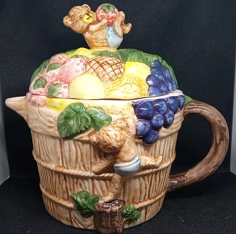 Fruit Teddy Bear Tea Pot