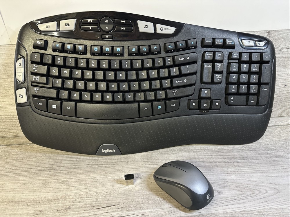 Logitech MK350 Wireless Keyboard Mouse Combo K350 M315 Unifying USB Tested