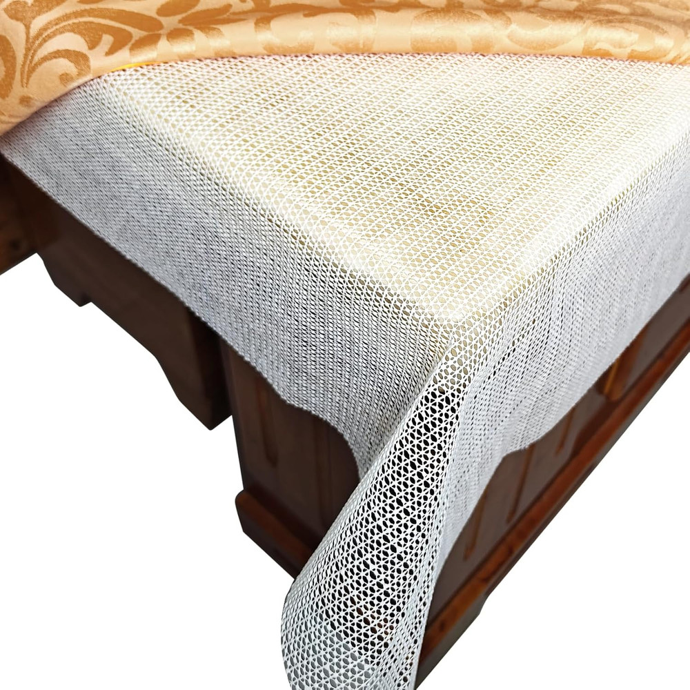 Table Padding under Tablecloth 79 71In Non Slip Tablecloth Underlay with Mesh
