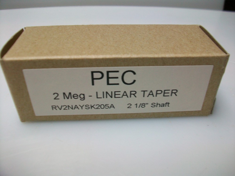 PEC 2 MEG - LINEAR TAPER - 2 1/8 " SHAFT