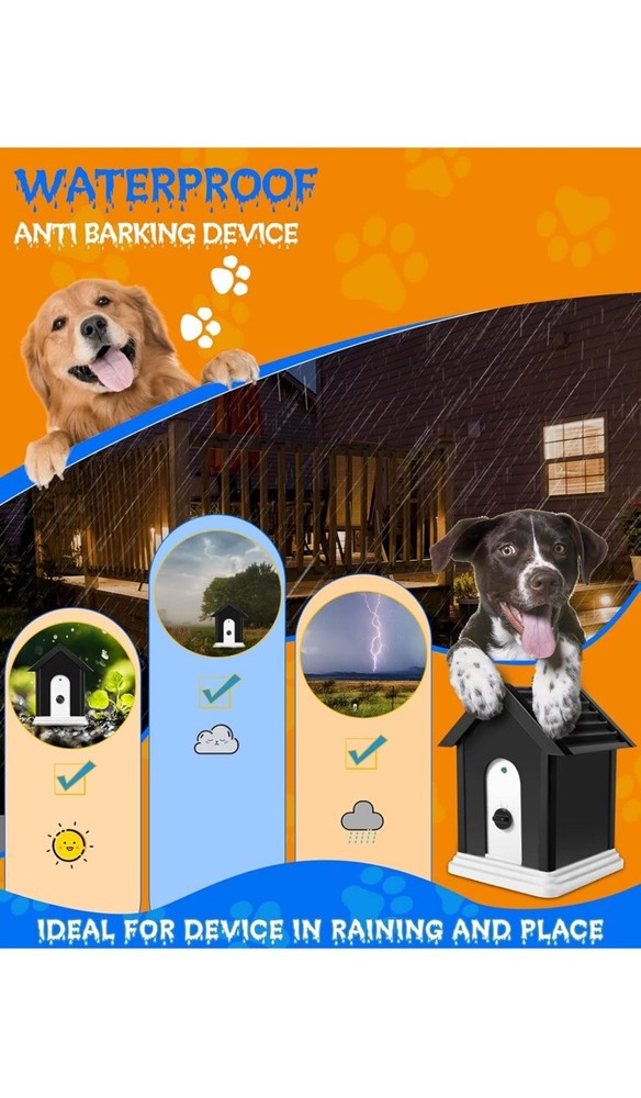 ULTRASONIC Bark Control Device