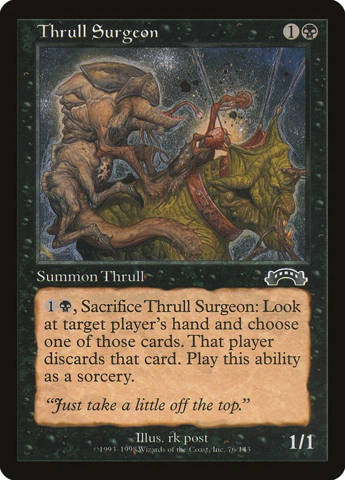 Thrull Surgeon Exodus 76 MTG MP