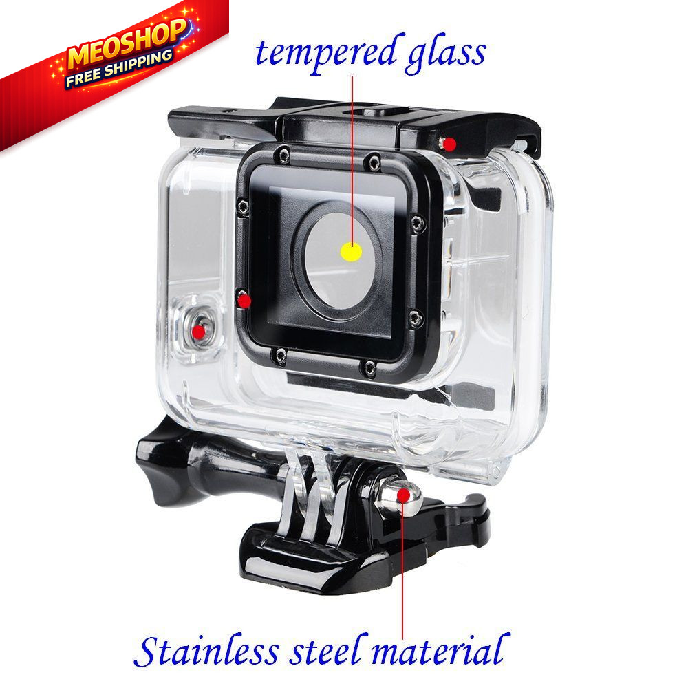 Suptig Replacement Waterproof Case Protective Housing Compatible for Black