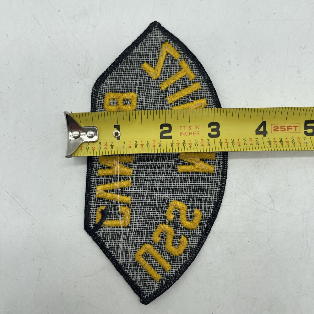 Vintage U.S. Navy USS Nimitz CVN-68 Naval Ship Patch Cap Shoulder Patch 6”x3”