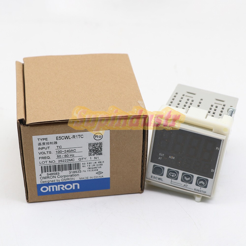 .1Pcs New Genuine Omron Temperature Controller E5CWL-R1TC 100-240VAC