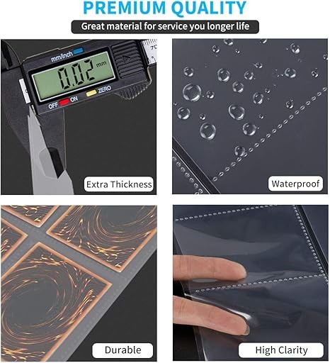 9 Pocket Trading Card Binder Pages