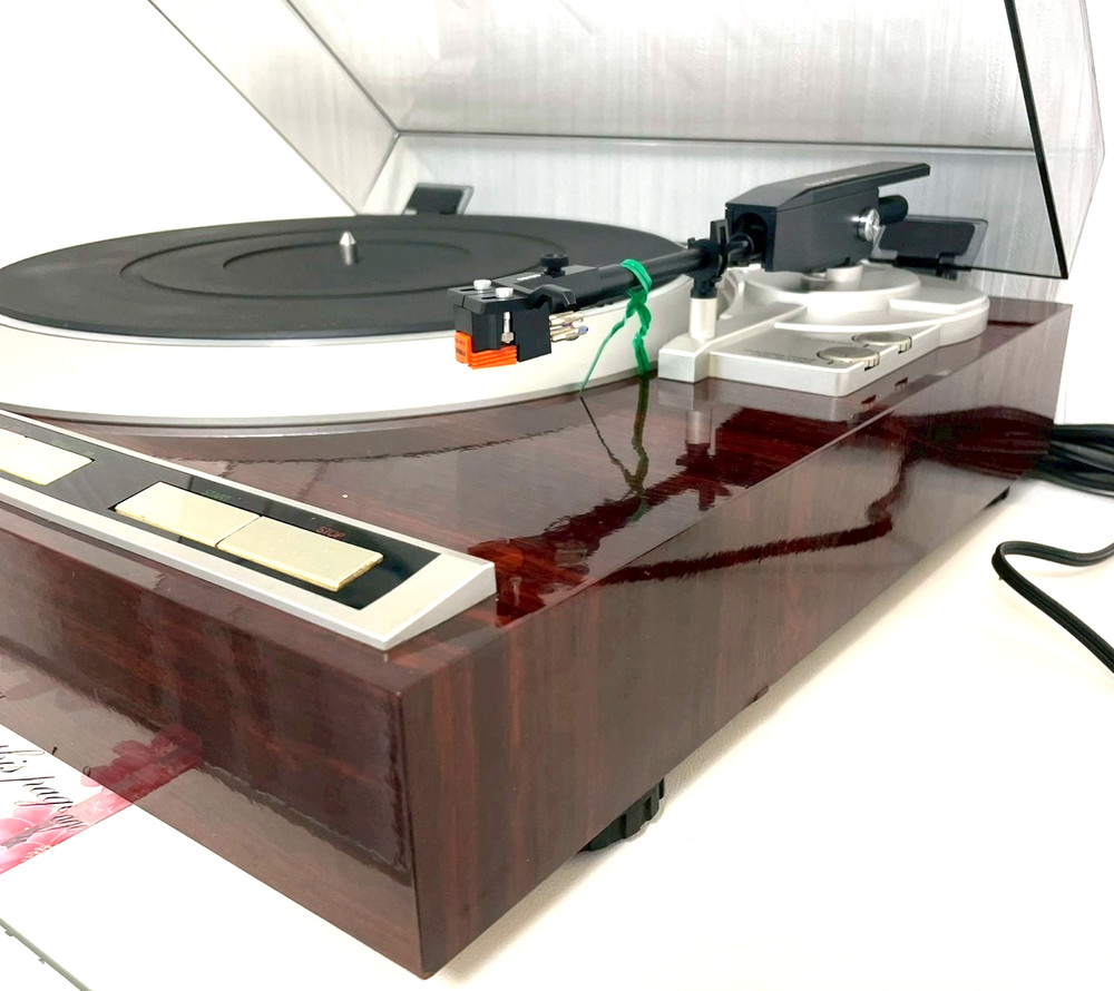 Denon DP-37F Quartz Lock Fully Automatic Turntable With Cartridge tested