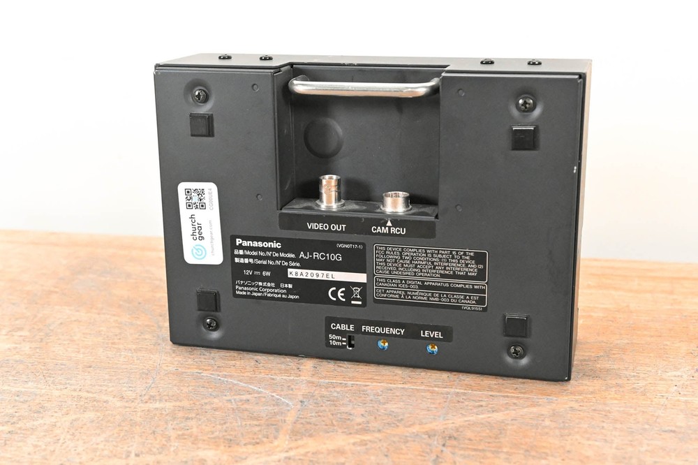 Panasonic AJ-RC10G Remote Control Unit CG00UE4