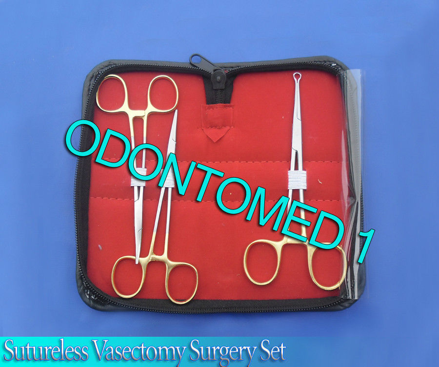 3 Pieces Sutureless Vasectomy Surgery Kit Surgical Instruments