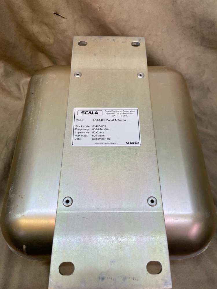 Kathrein Scala BP6-848N Panel Antenna 806-894 MHZ