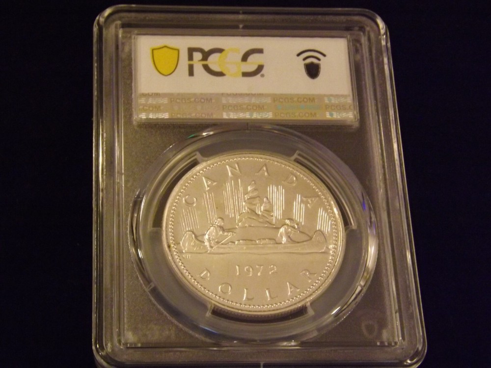 1972 $1 Canada PCGS SP 65