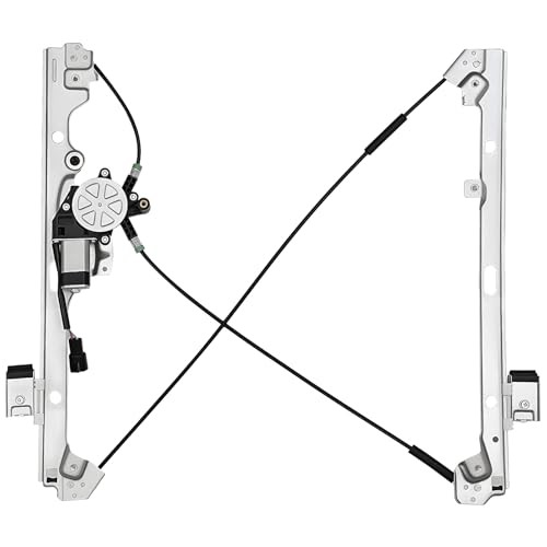 Front Driver Side Power Window Regulator with Motor Compatible with 741-644