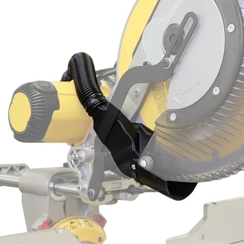 Improved Miter Saw Dust Collection Adapter, Efficient Dust Collection, Five-In