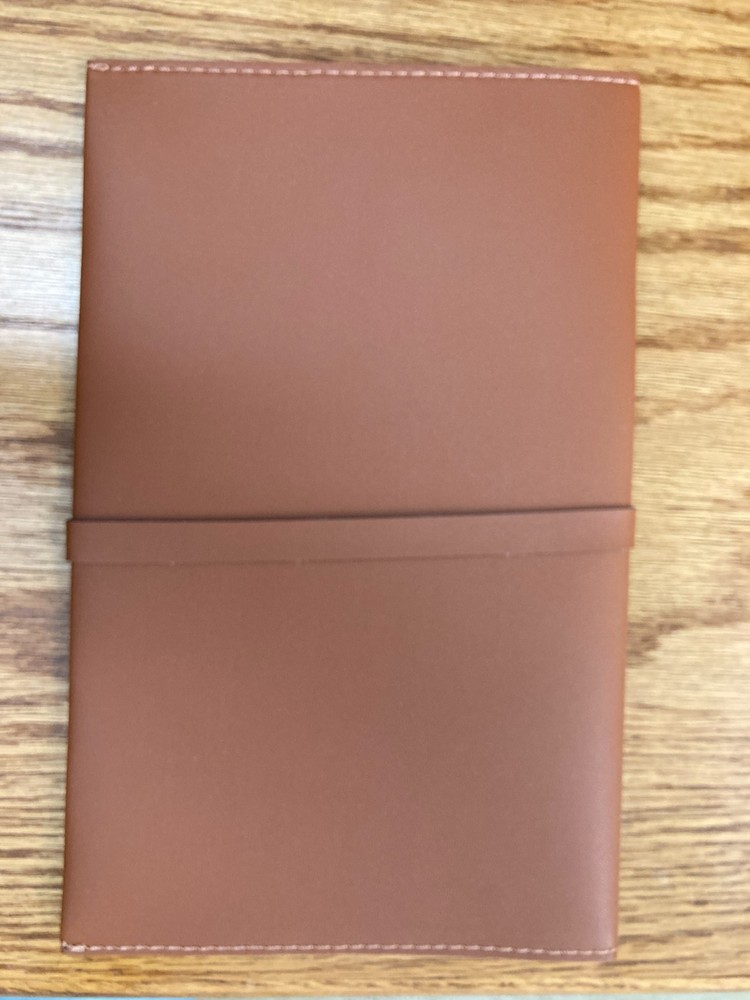 Faux leather sunglasses pouch