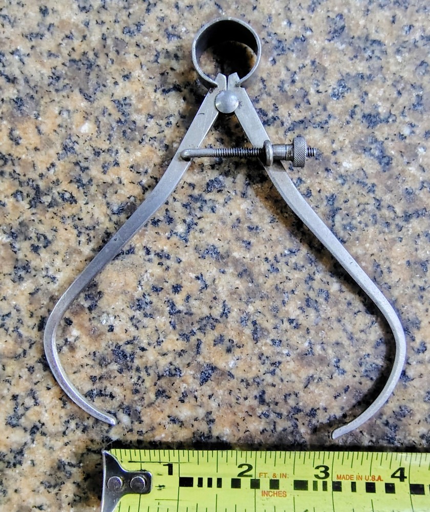🗽 VINTAGE 3" OD CALIPER MACHINIST/TOOLMAKER