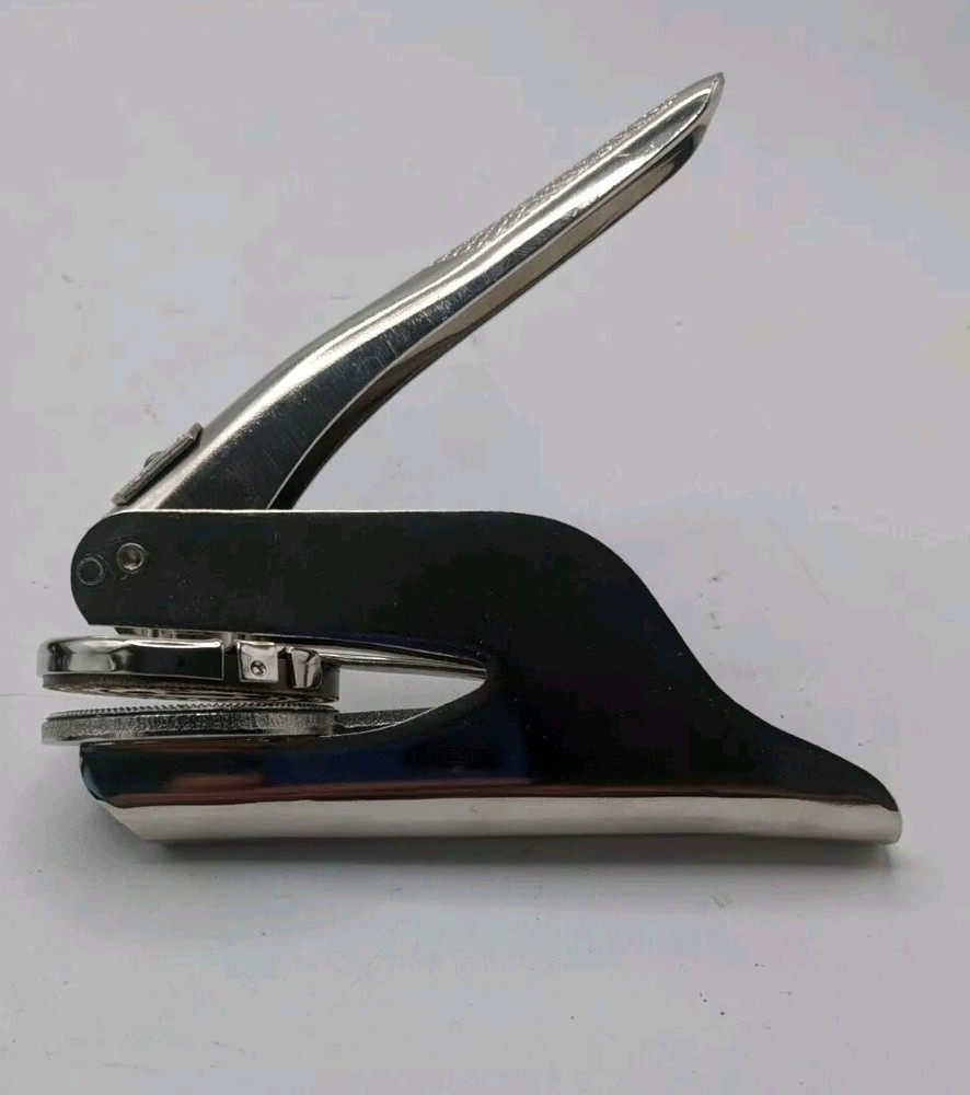 Official Marking Equipment Co. Hand Held Custom Embosser. Embossing Device.