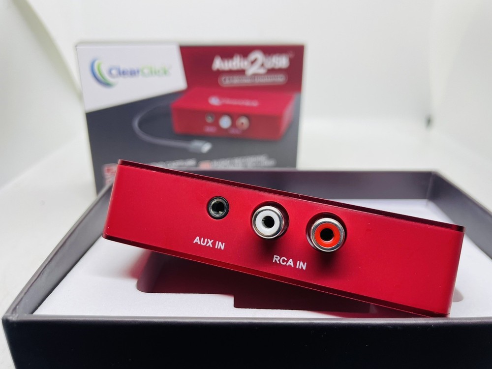 ClearClick Audio to USB 2.0 (Second Generation) Audio Capture Device Card Cable