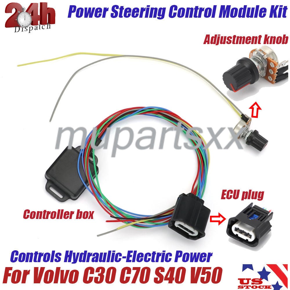 Hydraulic Electric Power Steering Controller Kit for Volvo C30 C70 S40 V50