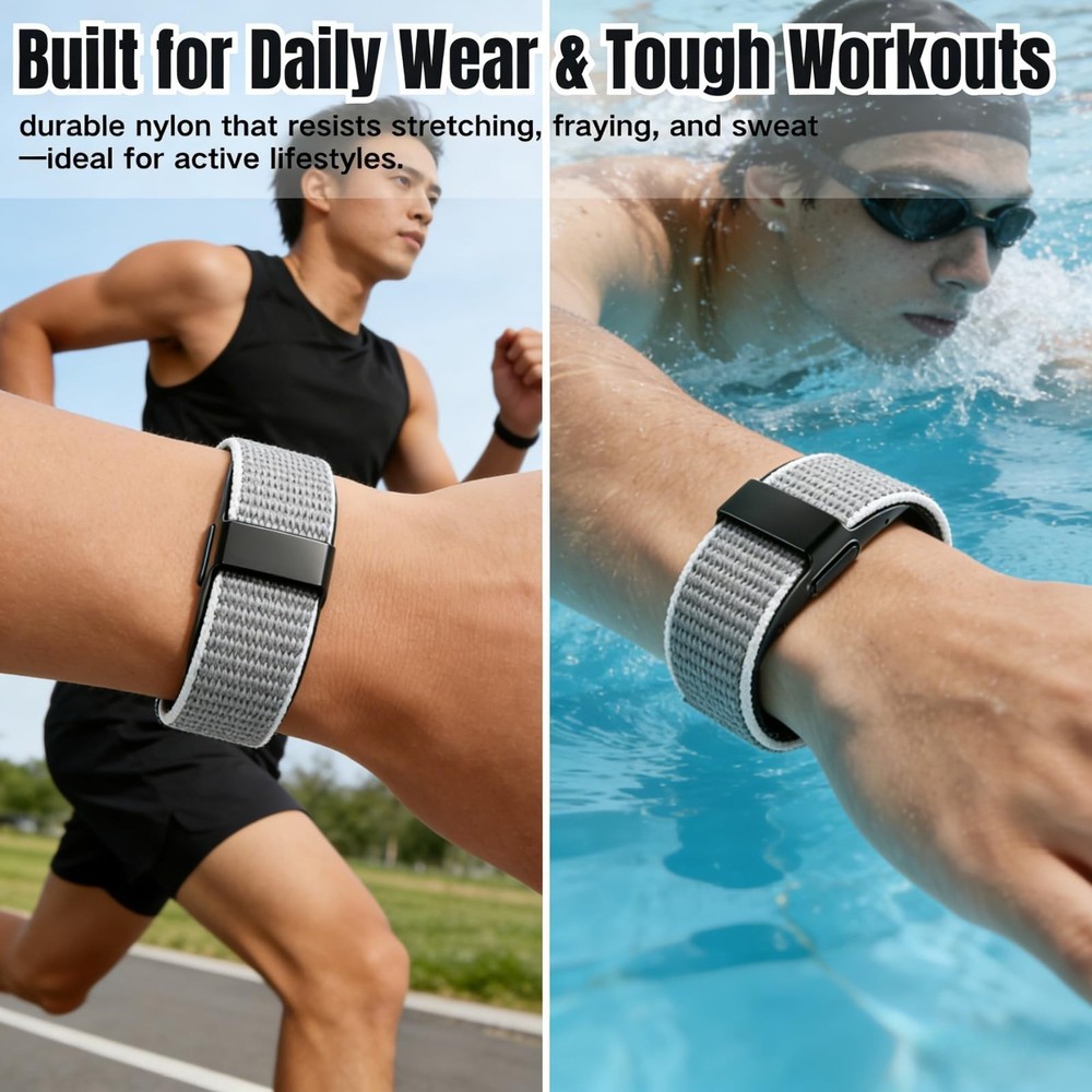 Nylon Loop Compatible with Hume Band, Nylon Replacement Strap, Soft Adjustable