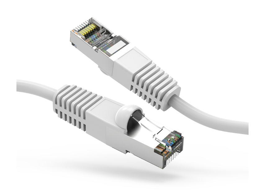 Cat5E 350MHz shielded STP patch cable 1ft 2ft 3ft 5ft 6ft 7ft 10ft Lot of 1,5,10