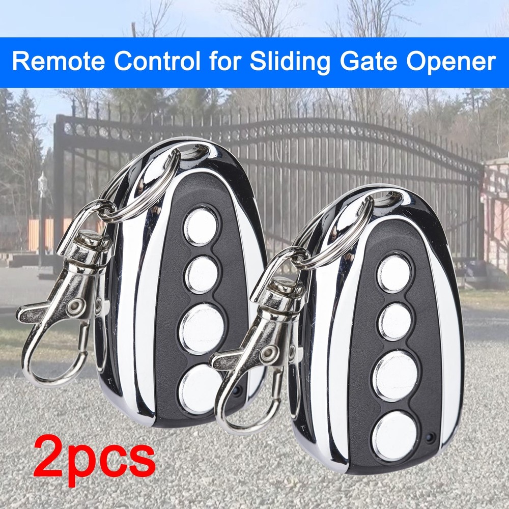 Two Wireless Backup Key for Sliding Gate Opener Automatic Operator Exclusive Fit