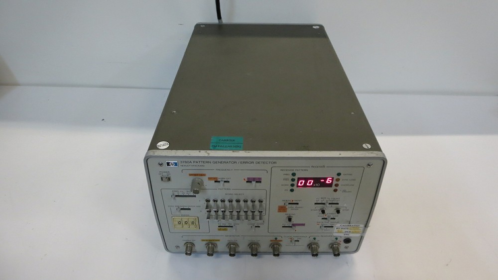HEWLETT-PACKARD 3780A PATTERN GENERATOR/ERROR DETECTOR (OPTION 001, 101)