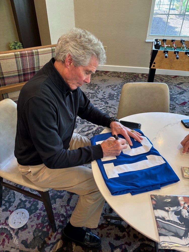 Colts Rick Volk signed jersey W/COA