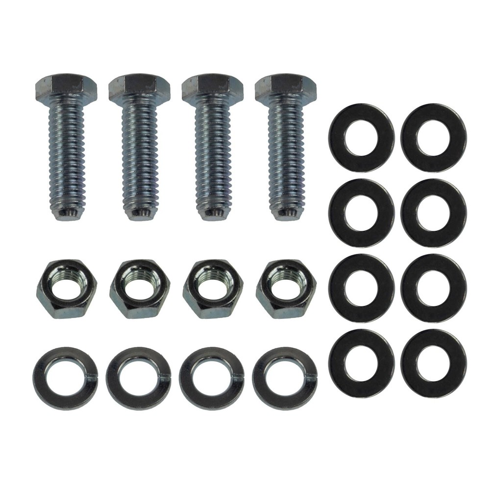 MUDFLAP BOLT KIT - 3/8" BOLTS, NUTS, FLAT AND SPLIT LOCK WASHERS