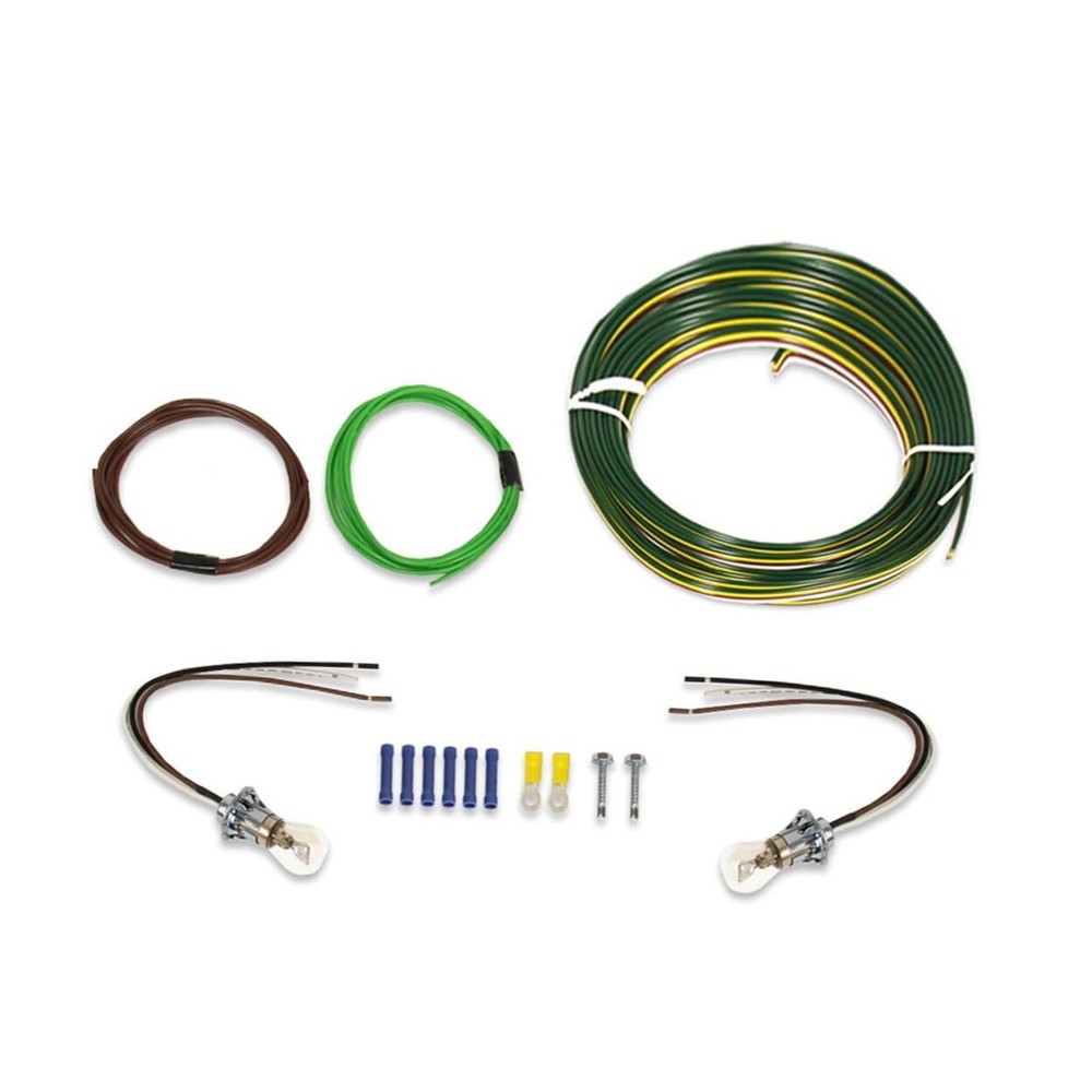 BX8869 Bulb and Socket Tail Light Wiring Kit | Simple Installation | Blue