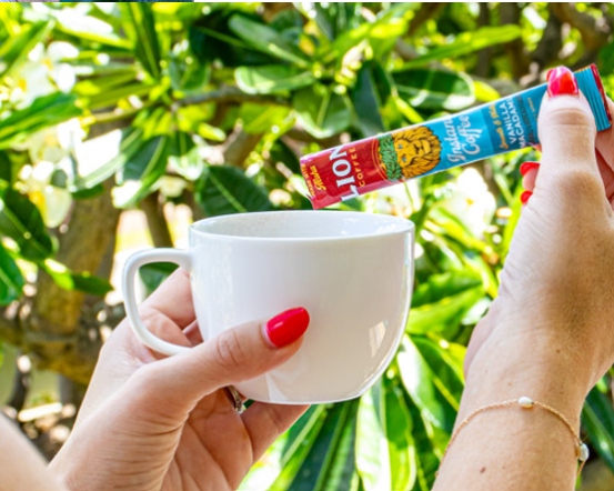 Lion Instant Vanilla Macadamia Nut Coffee, 8 stick - 1 Box