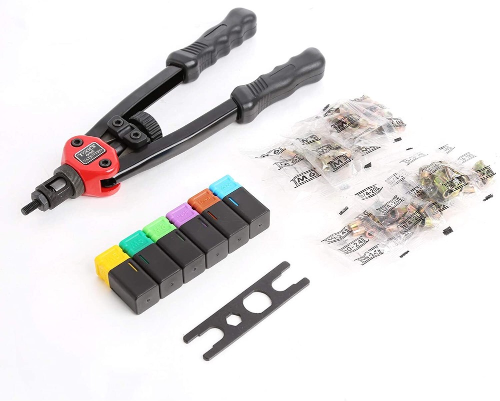Rivet Nut Gun Kit Rivnut Setting Tools Nut Setter Tool Hand Blind Riveter 13"