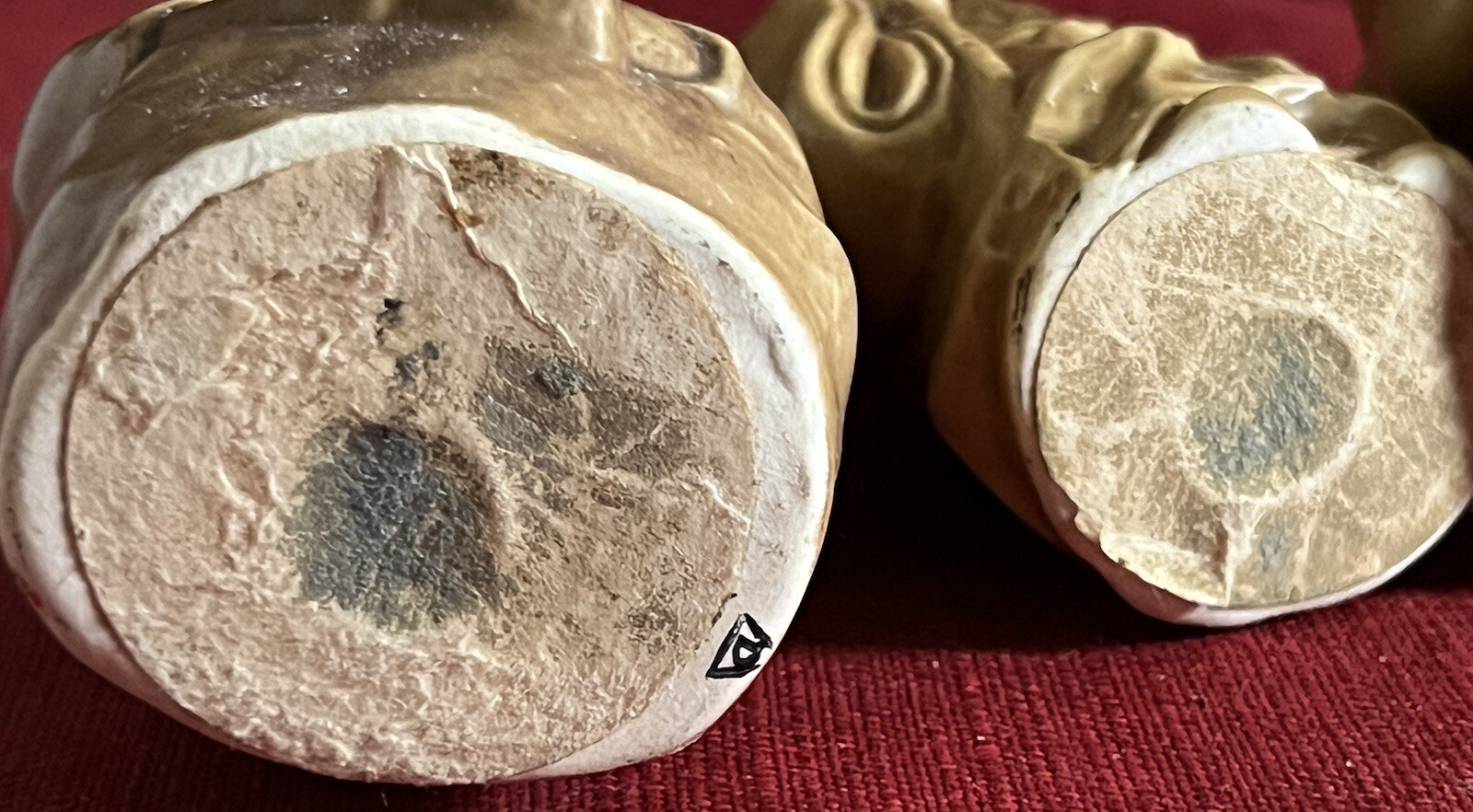 Vintage Japanese Porcelain Figurines Hotei, Ebisu, Samurai Warrior, Fukurokuju