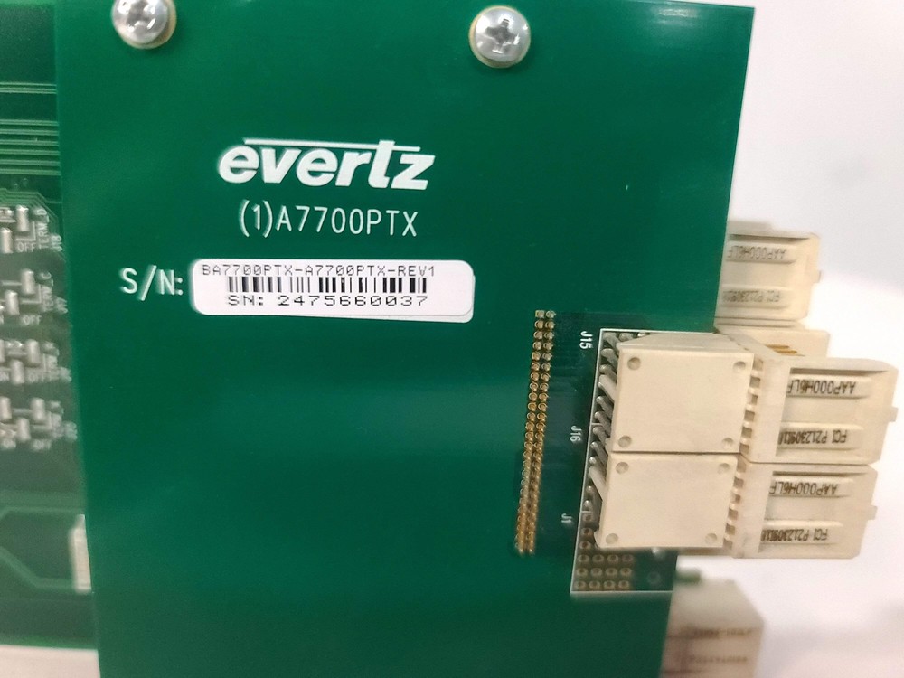 Evertz 7700PTX Universal Protocol Translator Module w/ 7700TPI Backplane
