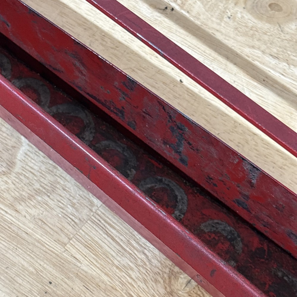 Mac Tools 13.5" Deep Socket Tray Holder Organizer Red VT15 READ!