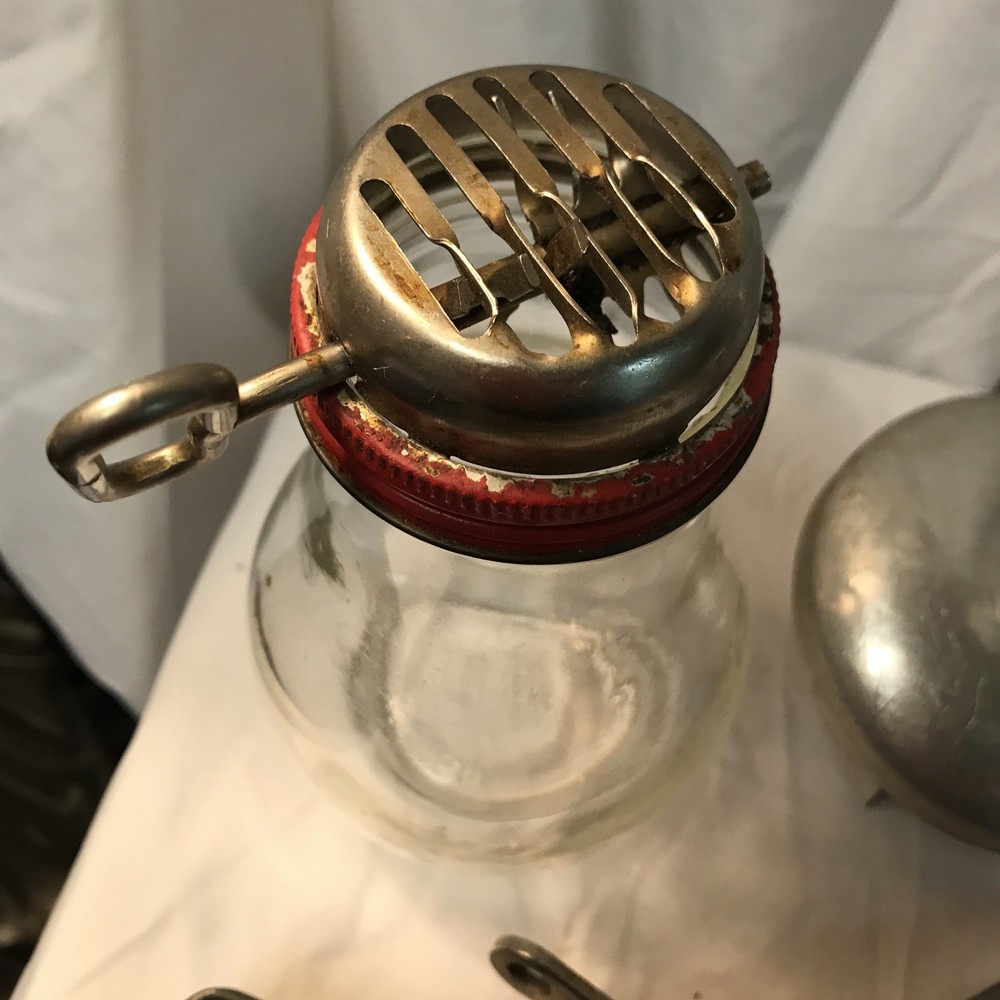 Vintage Lot Kitchen Red Handles Tools Plus Miscellaneous