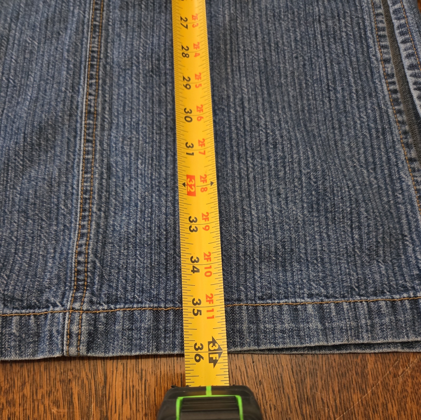 Unionbay Long Slit Denim Skirt Size 5 Juniors Maxi Boho Hipster Hippie Y2K Artsy