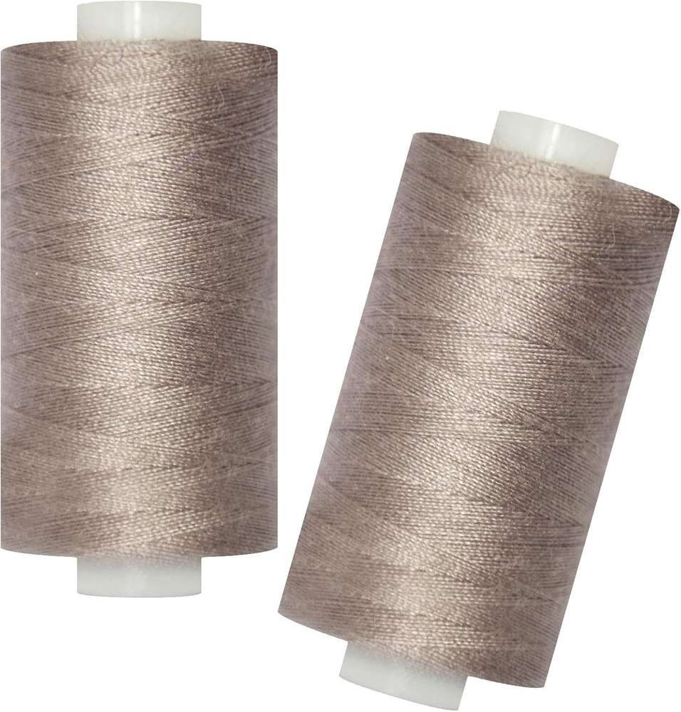 All Purpose Sewing Thread-2 Spools of Hand Polyester Sewing Thread for Sewing Ma