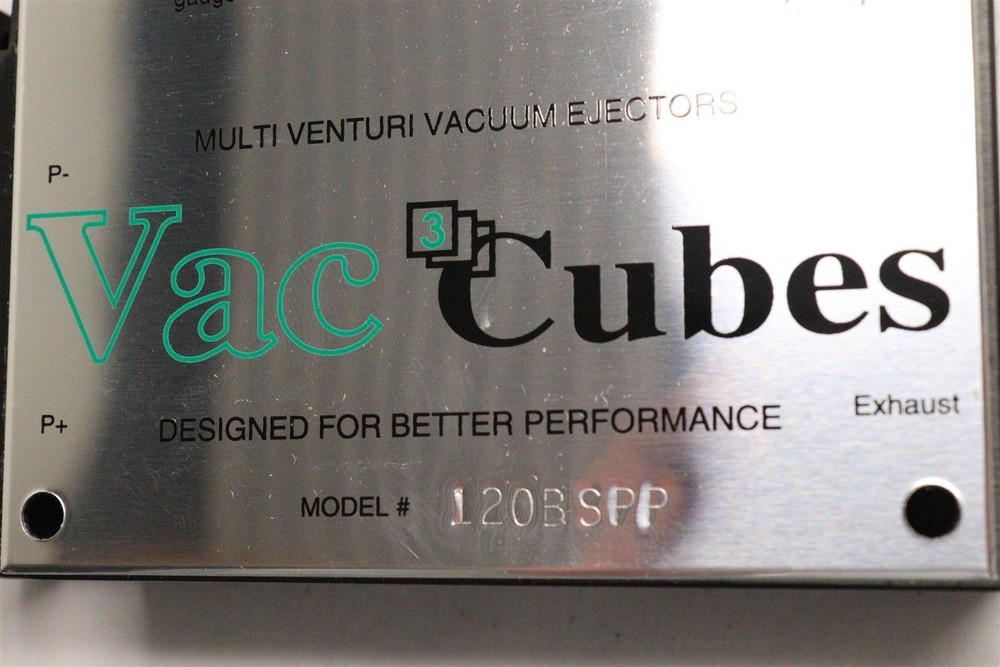 VAC CUBES MULTI-VENTURI VACUUM EJECTOR 120BSPP