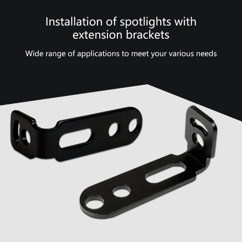 Motorcycle Light Mounting Bracket Quality Vibration Proof Design Easy Setups