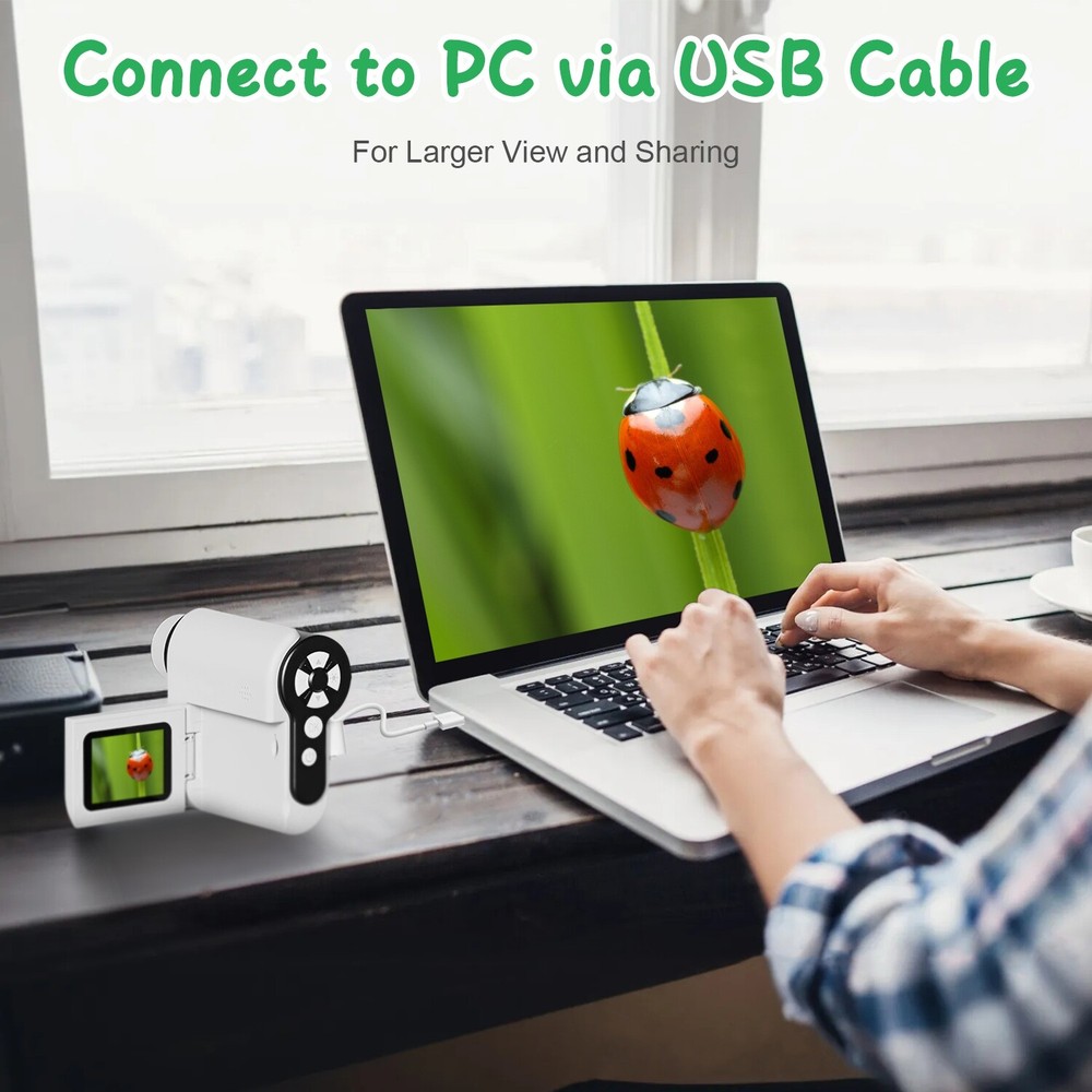 Kid Microscope Telescope Camera USB Mini Microscope w/32G MMC Card Microscope US