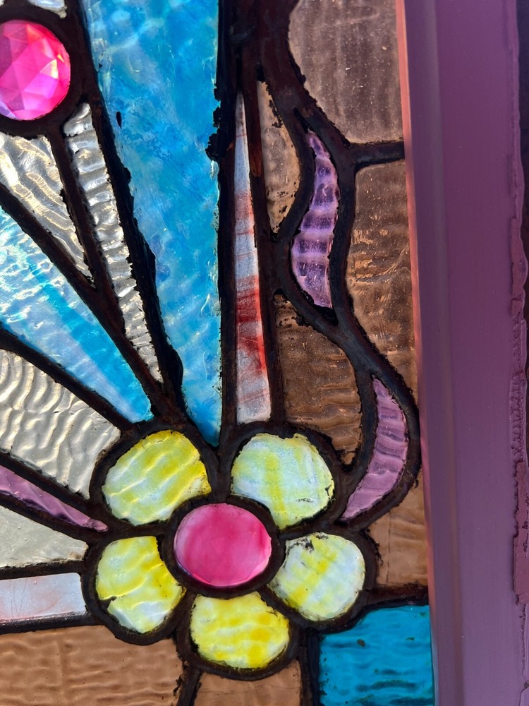 Great jeweled Victorian window